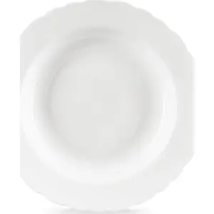 Dinner deep porcelain plate ORION MONA 24 cm, 350 ml