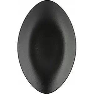 Cast iron-style oval serving plate Revol Equinoxe 35 x 22.3 cm