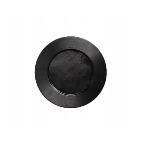 Flat Plate Sagad Edge 22 cm — ceramic tableware, dinner plate 22 cm