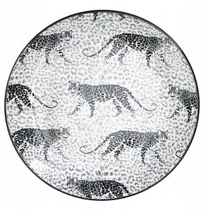 Flat plate Secret de Gourmet WILD, diameter 19 cm, ceramic tableware