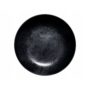 Deep Coupe Plate 23 cm, MPLCo KARBON – ceramic-style serving plate