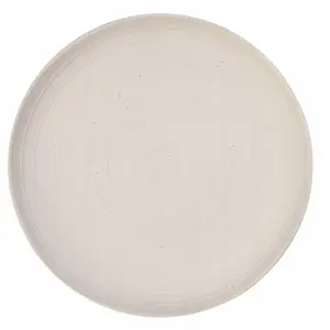 Flat plate Sagad CLAY 22 cm – ceramic dinner plate, 22 cm diameter