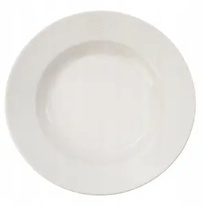 Sagad NORWICH deep plate 25.5 cm, ceramic tableware, dinner plate