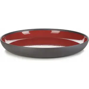 Plate Revol Solid red 27 cm — dinner plate, porcelain, 27 cm