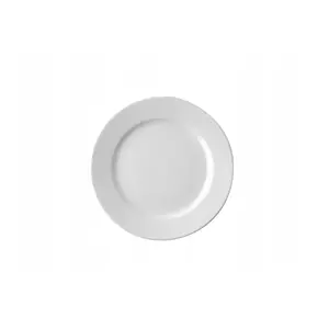 Eurofirany flat plate Ø21 cm — ceramic tableware, small dinner plate