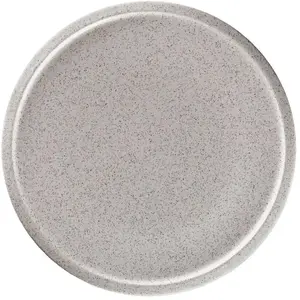 Flat plate HENDI STONE Ø24 cm, silgranit material