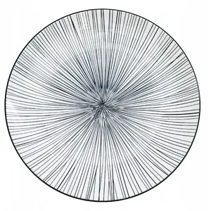 Flat Plate HENDI 27 cm – ceramic tableware, Ø 27 cm