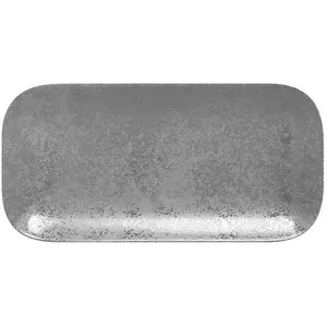 Rectangular plate 22×11 cm Papstar Shale — disposable catering plate