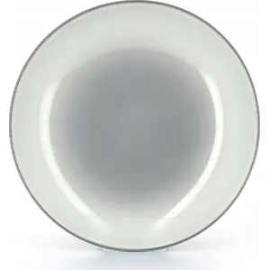Deep Plate Revol Equinoxe 24 cm, gray