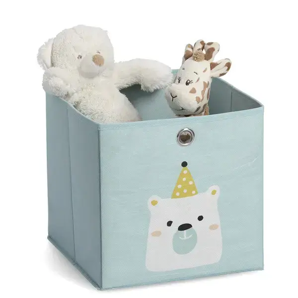 ZELLER 14424 storage basket — mint, 280×280×280 mm Photo 3