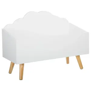 Toy storage box ATMOSPHERA 127156B freestanding white, 580×455×280 mm