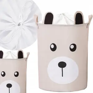 Trash Bin Polesie SIPO-BT036 beige 43L plush bear design