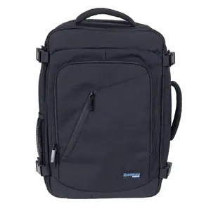 Рюкзак MATEINE DONAU TRAVEL Warsaw 15.6" 23 л с USB-разъёмом и кабелем, чёрный