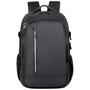 Рюкзак Lean 16 л, 45 см с USB-портом, карманом для ноутбука и светоотражателями