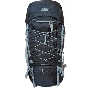 Mugursoma Alogy Kub_05-BA75K-CRN — 75 l ceļošanai/trekingam, universāla, melna