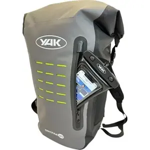 Mugursoma YAK YAK Backpack 30L Black/Grey/Lime 7003341 — 30 L tilpums, ceļošanai un pārgājieniem