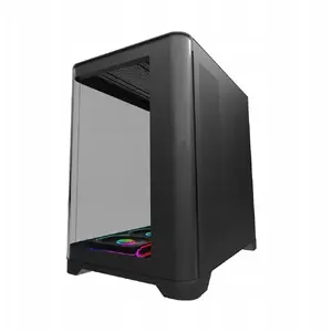 Computer case SilentiumPC AQIRYS EUROPA black — ATX / microATX / mini-ITX compatible