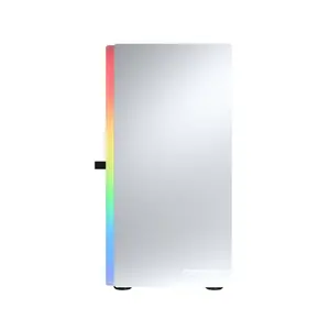 PC Case Cougar PURITY RGB Mini Tower White — Mini-ITX/Micro-ATX, supports 2×3.5" HDD, 120mm fans