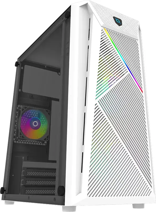 Aqirys BELLATRIX PRO Mini Tower White Photo 3