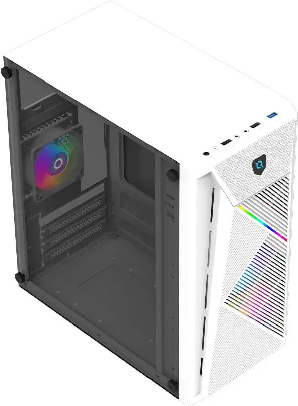 Aqirys BELLATRIX PRO Mini Tower White Photo 13