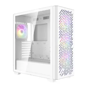 ADATA XPG VALOR AIR PRO Mid-Tower PC Case — White, Tempered Glass, supports ATX/EATX/Micro-ATX, 2×3.5" + 4×2.5" bays, USB 3.2 Gen1
