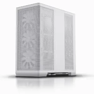 Computer case APNX C1-WT-V1 Midi Tower White — supports ATX/Micro-ATX/Mini-ITX, 3x140 mm front fans, 3x3.5" + 3x2.5" bays
