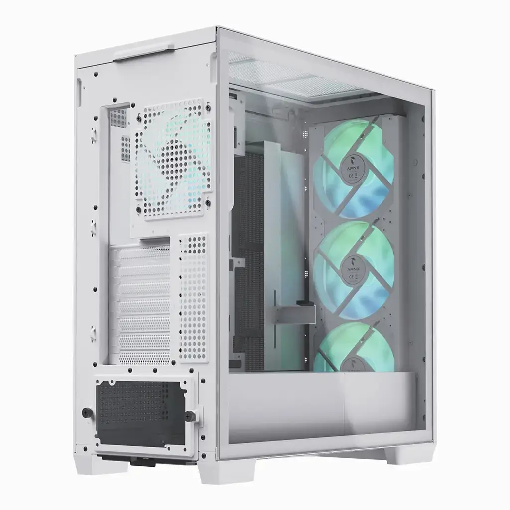 Корпус APNX C1-WT-V1 Midi Tower Photo 7