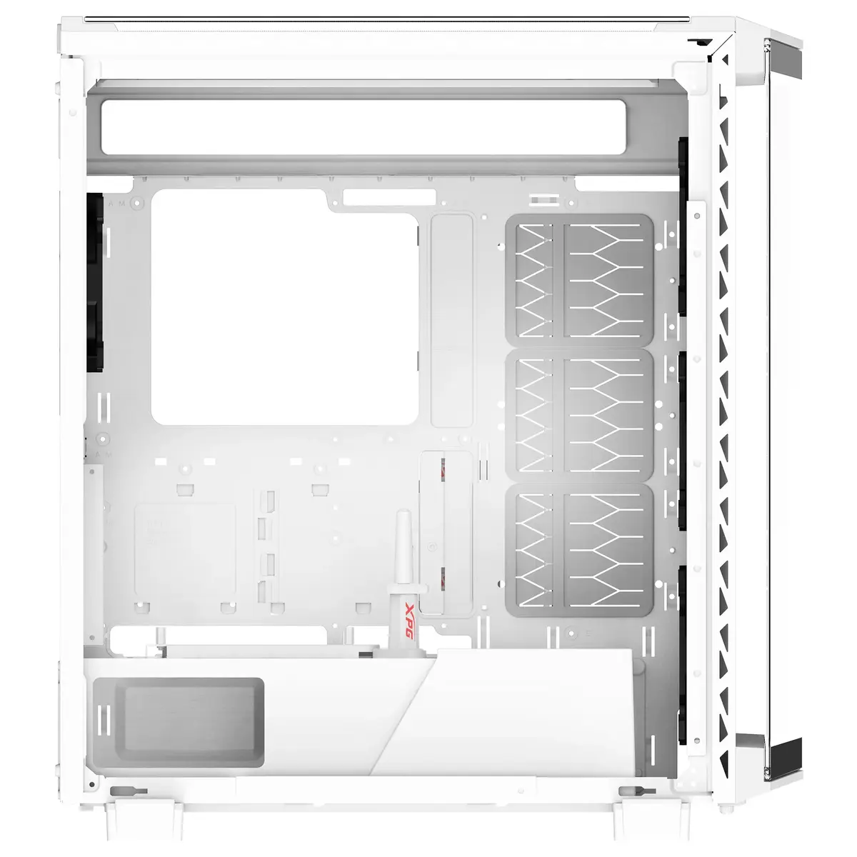 XPG BATTLECRUISER II ST Mid-Tower White Photo 3