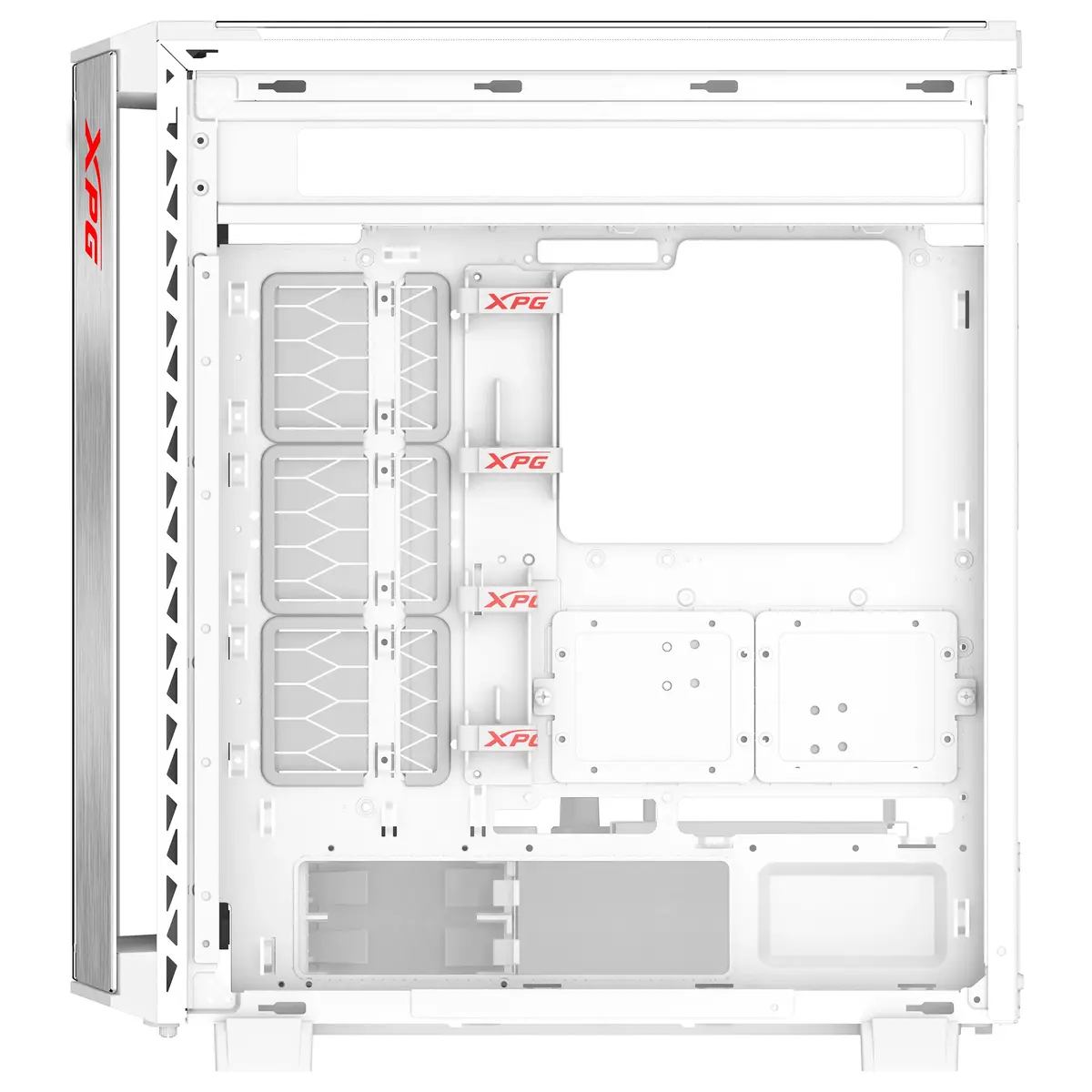 XPG BATTLECRUISER II ST Mid-Tower White Photo 4