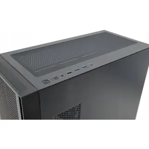 Datora korpuss Zenpc Apex TG Black ar 4 P12 PWM PST ARGB ventilatoriem