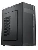 Корпус VeinX ID02A Mid Tower, без блока питания, 1×USB 3.0, 2×USB 2.0, чёрный
