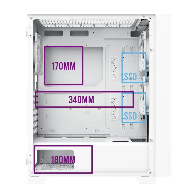 Montech AIR 1000 LITE PC Midi Tower Photo 9