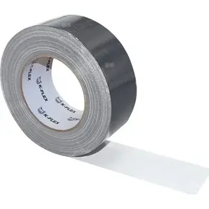 Auduma līmlente K-flex K-FLEX® CLOTH DUCT 160 µm x 50 mm x 50 m, sudraba (pelēka)