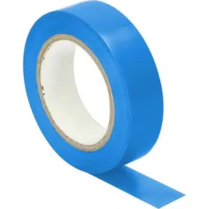 Набор из 10 изолент ORNO 15 мм синяя неогнестойкая толщина 0,13 мм длина 10 м