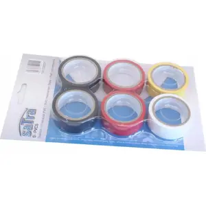 saTra PVC izolācijas lente komplekts 6 gab. — S-PVC5