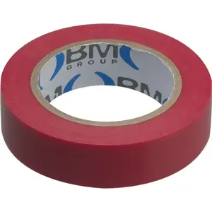 Elektriskās izolācijas lenta Beta Tools TAŚMA 10 m x 15 mm, sarkana