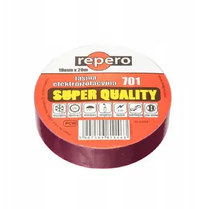 Izolācijas lente blue line TTE701S8-0019-20, 19 mm × 20 m, violeta
