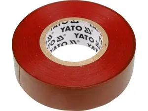 Electrical tape YATO YT-8166 — PVC insulating tape, 19 mm × 20 m, 0.13 mm