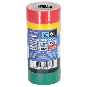 Electrical tape Dedra 12VTZ1903 — 1 pc