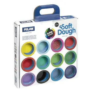 Modeling dough Milan 913316SC, multicolour, 30 g — pottery/modelling compound for children