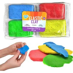 Modelling Clay Set Wader OKT7232 — 8 Colors Plasticine for Molding and Crafting
