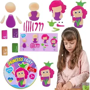 Набор лёгкой моделирующей пены Markwins «Princess Fairy» — набор для лепки и творчества