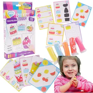 Modeling Dough Set ProNice OKT6907 — crafting cards with task illustrations