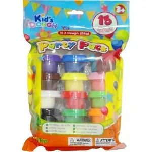 Modeling Clay Set TEKA 12 colors — non-toxic modeling dough for crafting and school projects