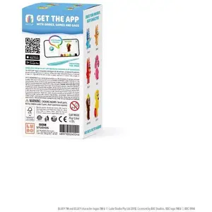 Набор пластилина TMTOYS BLUEY ZEST KREAT HEY CLAY Snickers 15x7x7 — упаковка для лепки