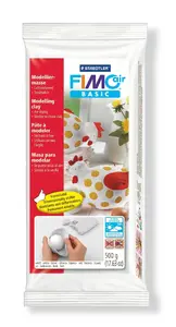 Modeling clay Staedtler FIMOair basic 8100 — 500 g, white, 1 pc