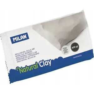 Milan self-hardening modeling clay 400 g white