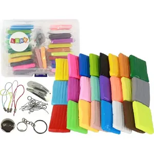 Creative Modeling Clay Set LEANToys 24 Colors with Accessories