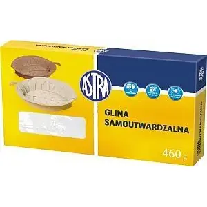 Шпатлёвка Astra Glina самозатвердевающая белая 460 г