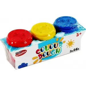 Art modeling clay set Mega Creative MASA PLASTYCZ 3 colors, 17×7×6 cm tub
